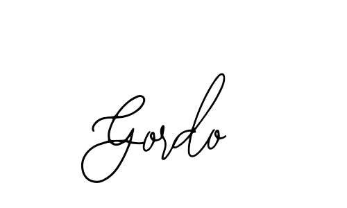 Make a short Gordo signature style. Manage your documents anywhere anytime using Bearetta-2O07w. Create and add eSignatures, submit forms, share and send files easily. Gordo signature style 12 images and pictures png