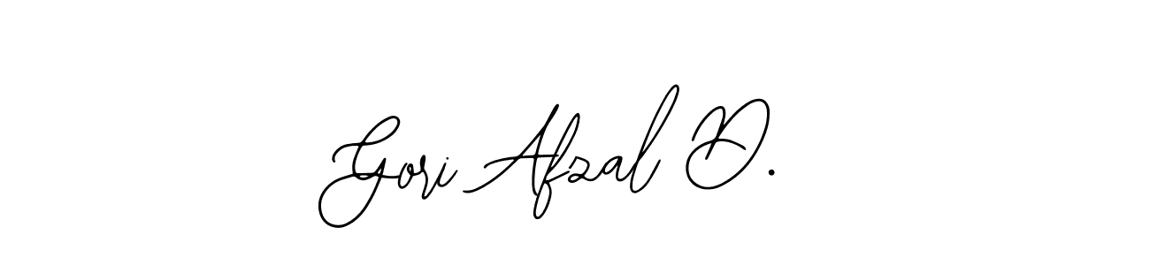 if you are searching for the best signature style for your name Gori Afzal D.. so please give up your signature search. here we have designed multiple signature styles  using Bearetta-2O07w. Gori Afzal D. signature style 12 images and pictures png