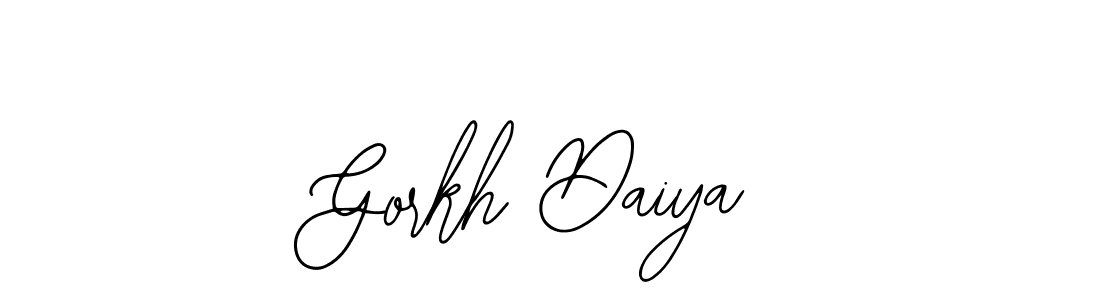 Make a beautiful signature design for name Gorkh Daiya. Use this online signature maker to create a handwritten signature for free. Gorkh Daiya signature style 12 images and pictures png