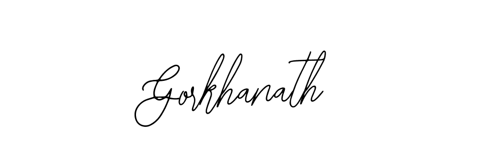 The best way (Bearetta-2O07w) to make a short signature is to pick only two or three words in your name. The name Gorkhanath include a total of six letters. For converting this name. Gorkhanath signature style 12 images and pictures png