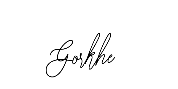 Make a beautiful signature design for name Gorkhe. Use this online signature maker to create a handwritten signature for free. Gorkhe signature style 12 images and pictures png