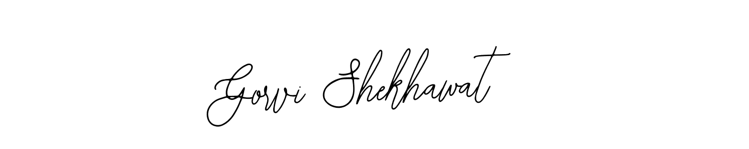 You can use this online signature creator to create a handwritten signature for the name Gorvi Shekhawat. This is the best online autograph maker. Gorvi Shekhawat signature style 12 images and pictures png
