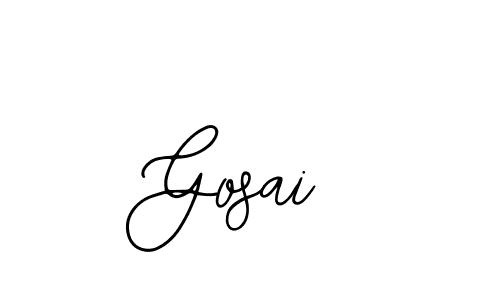 Gosai stylish signature style. Best Handwritten Sign (Bearetta-2O07w) for my name. Handwritten Signature Collection Ideas for my name Gosai. Gosai signature style 12 images and pictures png