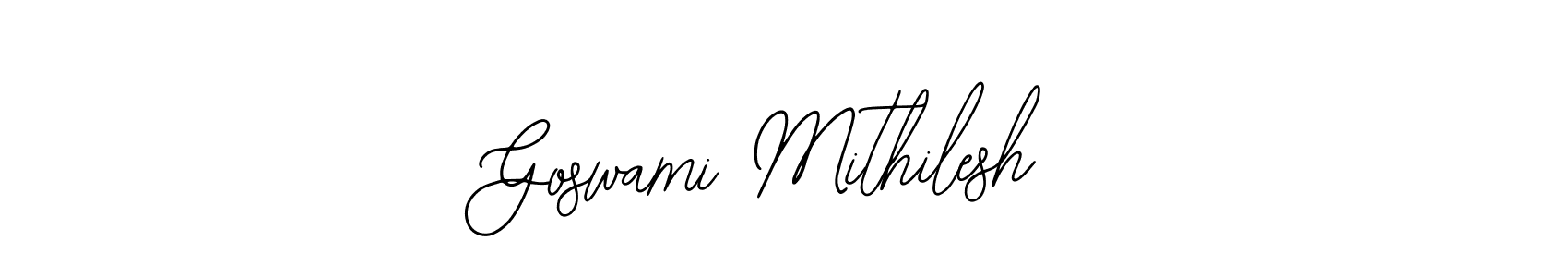 Similarly Bearetta-2O07w is the best handwritten signature design. Signature creator online .You can use it as an online autograph creator for name Goswami Mithilesh. Goswami Mithilesh signature style 12 images and pictures png
