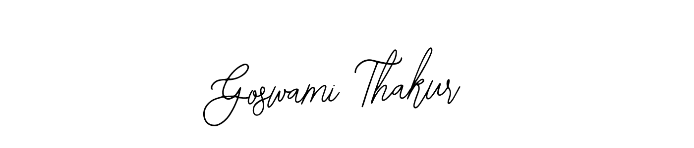 Make a short Goswami Thakur signature style. Manage your documents anywhere anytime using Bearetta-2O07w. Create and add eSignatures, submit forms, share and send files easily. Goswami Thakur signature style 12 images and pictures png