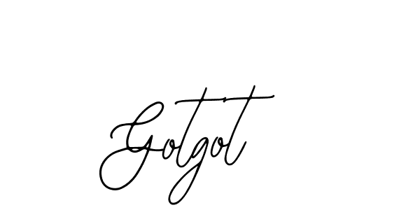 Design your own signature with our free online signature maker. With this signature software, you can create a handwritten (Bearetta-2O07w) signature for name Gotgot. Gotgot signature style 12 images and pictures png