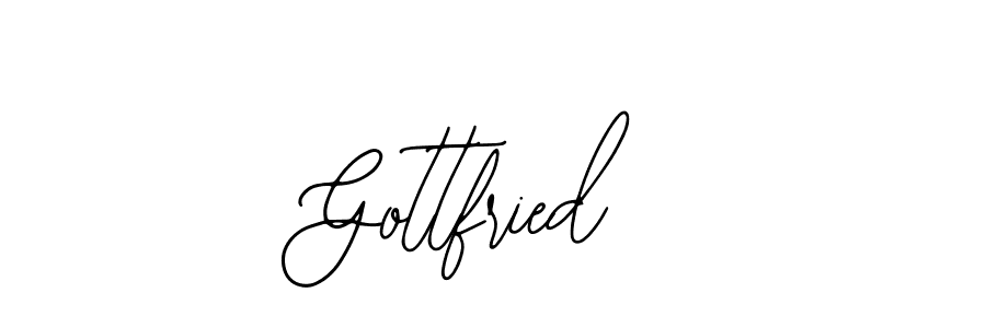 Create a beautiful signature design for name Gottfried. With this signature (Bearetta-2O07w) fonts, you can make a handwritten signature for free. Gottfried signature style 12 images and pictures png