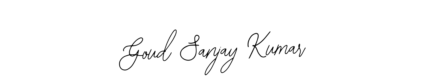 How to make Goud Sanjay Kumar signature? Bearetta-2O07w is a professional autograph style. Create handwritten signature for Goud Sanjay Kumar name. Goud Sanjay Kumar signature style 12 images and pictures png