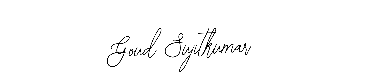 How to make Goud Sujitkumar signature? Bearetta-2O07w is a professional autograph style. Create handwritten signature for Goud Sujitkumar name. Goud Sujitkumar signature style 12 images and pictures png