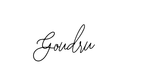 if you are searching for the best signature style for your name Goudru. so please give up your signature search. here we have designed multiple signature styles  using Bearetta-2O07w. Goudru signature style 12 images and pictures png