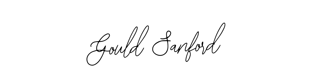 Also You can easily find your signature by using the search form. We will create Gould Sanford name handwritten signature images for you free of cost using Bearetta-2O07w sign style. Gould Sanford signature style 12 images and pictures png