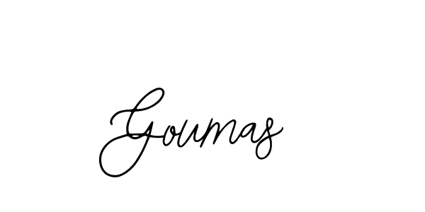 if you are searching for the best signature style for your name Goumas. so please give up your signature search. here we have designed multiple signature styles  using Bearetta-2O07w. Goumas signature style 12 images and pictures png