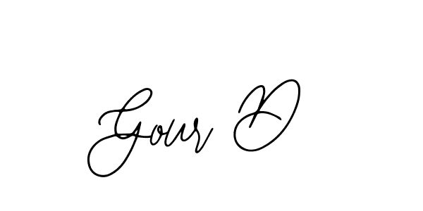 Use a signature maker to create a handwritten signature online. With this signature software, you can design (Bearetta-2O07w) your own signature for name Gour D. Gour D signature style 12 images and pictures png