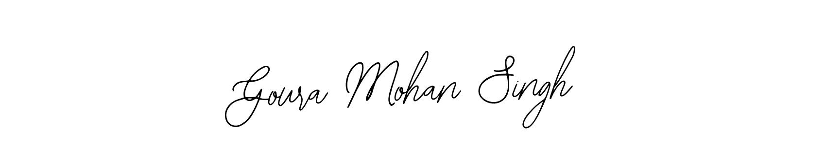 Best and Professional Signature Style for Goura Mohan Singh. Bearetta-2O07w Best Signature Style Collection. Goura Mohan Singh signature style 12 images and pictures png