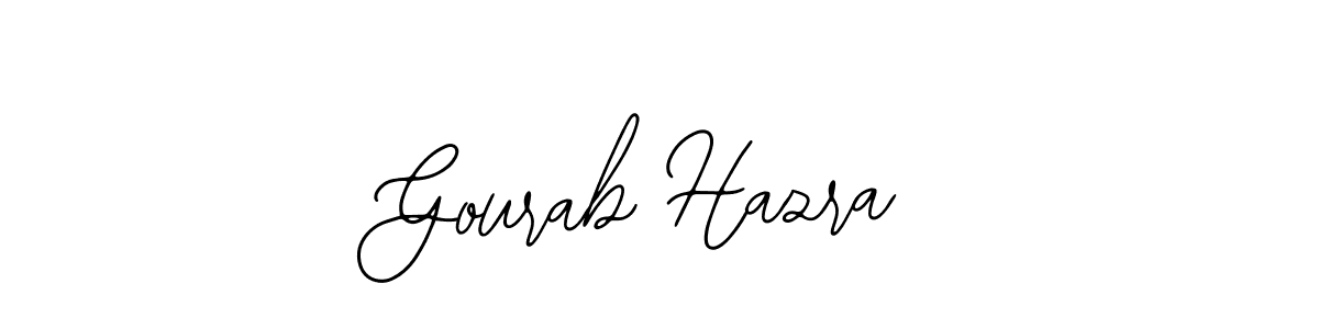 The best way (Bearetta-2O07w) to make a short signature is to pick only two or three words in your name. The name Gourab Hazra include a total of six letters. For converting this name. Gourab Hazra signature style 12 images and pictures png