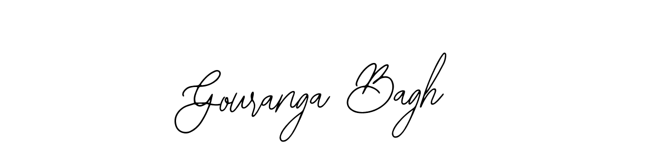 Use a signature maker to create a handwritten signature online. With this signature software, you can design (Bearetta-2O07w) your own signature for name Gouranga Bagh. Gouranga Bagh signature style 12 images and pictures png