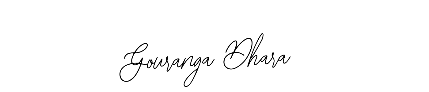 The best way (Bearetta-2O07w) to make a short signature is to pick only two or three words in your name. The name Gouranga Dhara include a total of six letters. For converting this name. Gouranga Dhara signature style 12 images and pictures png