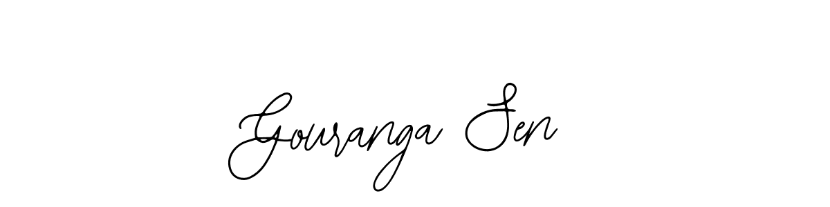 How to make Gouranga Sen signature? Bearetta-2O07w is a professional autograph style. Create handwritten signature for Gouranga Sen name. Gouranga Sen signature style 12 images and pictures png