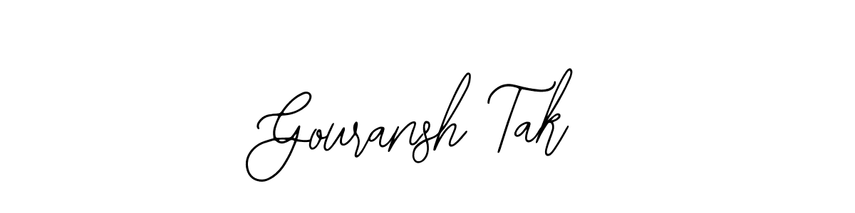 This is the best signature style for the Gouransh Tak name. Also you like these signature font (Bearetta-2O07w). Mix name signature. Gouransh Tak signature style 12 images and pictures png