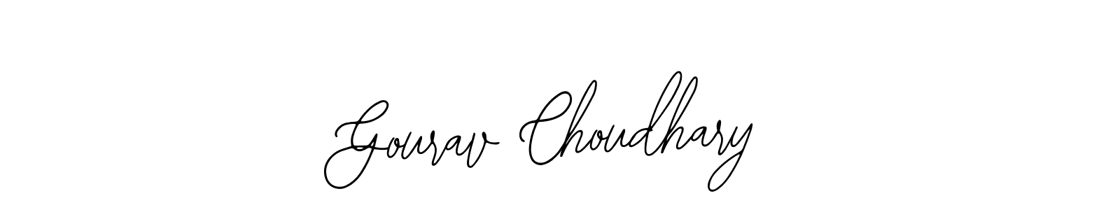 Create a beautiful signature design for name Gourav Choudhary. With this signature (Bearetta-2O07w) fonts, you can make a handwritten signature for free. Gourav Choudhary signature style 12 images and pictures png