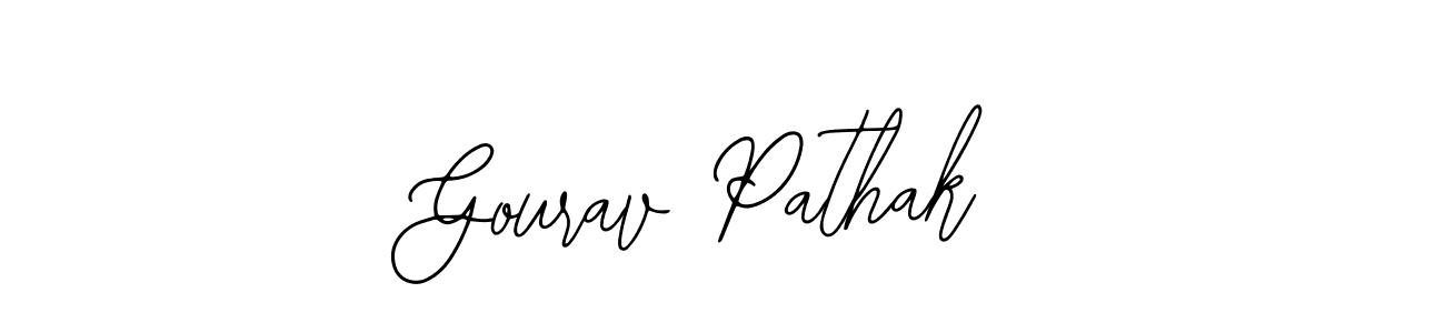 Create a beautiful signature design for name Gourav Pathak. With this signature (Bearetta-2O07w) fonts, you can make a handwritten signature for free. Gourav Pathak signature style 12 images and pictures png