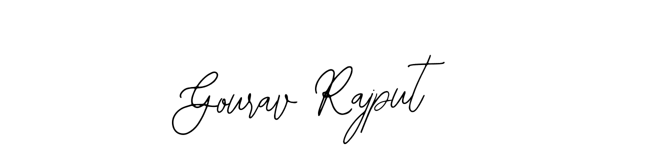You should practise on your own different ways (Bearetta-2O07w) to write your name (Gourav Rajput) in signature. don't let someone else do it for you. Gourav Rajput signature style 12 images and pictures png