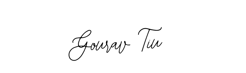 Also You can easily find your signature by using the search form. We will create Gourav Tiu name handwritten signature images for you free of cost using Bearetta-2O07w sign style. Gourav Tiu signature style 12 images and pictures png