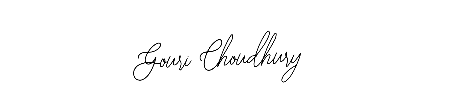 Make a beautiful signature design for name Gouri Choudhury. Use this online signature maker to create a handwritten signature for free. Gouri Choudhury signature style 12 images and pictures png