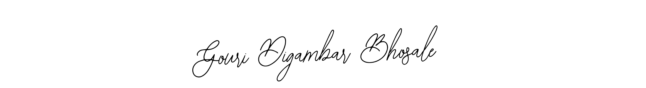 Gouri Digambar Bhosale stylish signature style. Best Handwritten Sign (Bearetta-2O07w) for my name. Handwritten Signature Collection Ideas for my name Gouri Digambar Bhosale. Gouri Digambar Bhosale signature style 12 images and pictures png