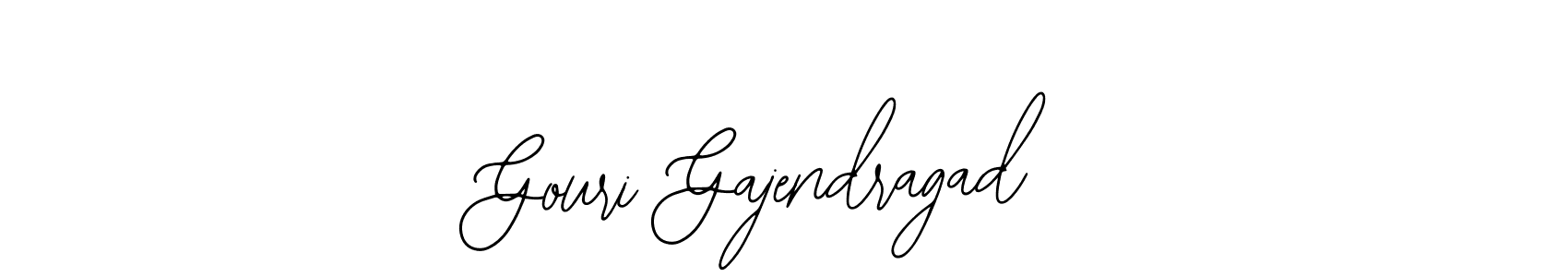 Also You can easily find your signature by using the search form. We will create Gouri Gajendragad name handwritten signature images for you free of cost using Bearetta-2O07w sign style. Gouri Gajendragad signature style 12 images and pictures png