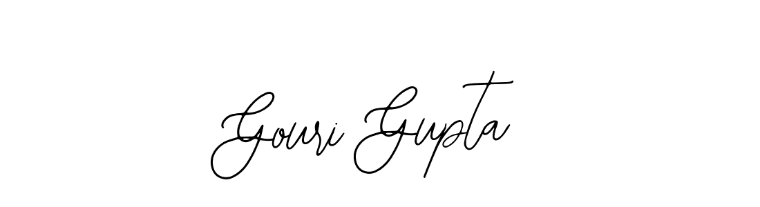 The best way (Bearetta-2O07w) to make a short signature is to pick only two or three words in your name. The name Gouri Gupta include a total of six letters. For converting this name. Gouri Gupta signature style 12 images and pictures png