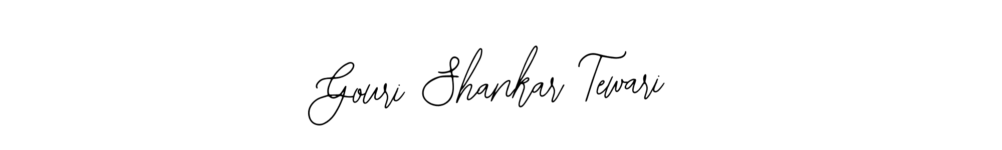 How to make Gouri Shankar Tewari signature? Bearetta-2O07w is a professional autograph style. Create handwritten signature for Gouri Shankar Tewari name. Gouri Shankar Tewari signature style 12 images and pictures png