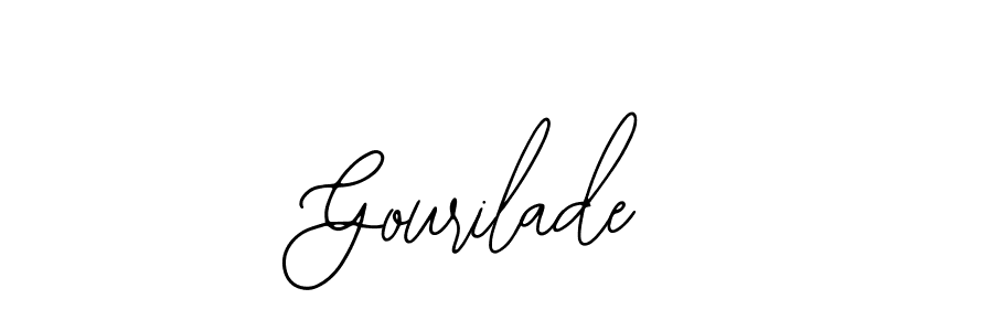 Similarly Bearetta-2O07w is the best handwritten signature design. Signature creator online .You can use it as an online autograph creator for name Gourilade. Gourilade signature style 12 images and pictures png