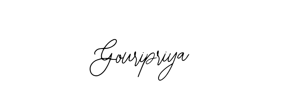 Gouripriya stylish signature style. Best Handwritten Sign (Bearetta-2O07w) for my name. Handwritten Signature Collection Ideas for my name Gouripriya. Gouripriya signature style 12 images and pictures png