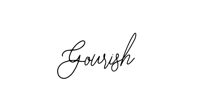 How to Draw Gourish signature style? Bearetta-2O07w is a latest design signature styles for name Gourish. Gourish signature style 12 images and pictures png