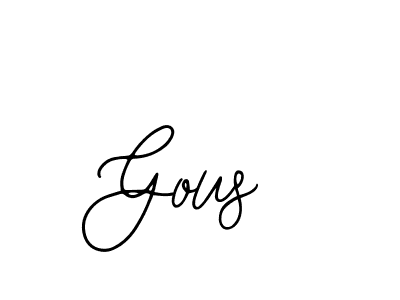 The best way (Bearetta-2O07w) to make a short signature is to pick only two or three words in your name. The name Gous include a total of six letters. For converting this name. Gous signature style 12 images and pictures png