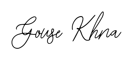 Get inspired by this graceful Bearetta-2O07w signature style for name Gouse Khna. Smooth loops and balanced proportions for everyday use. Gouse Khna signature style 12 images and pictures png