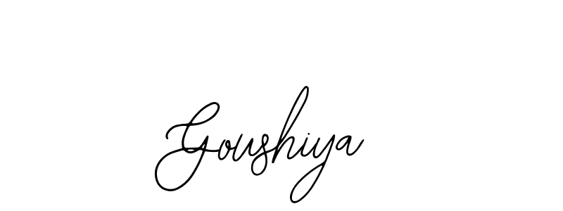 Also we have Goushiya name is the best signature style. Create professional handwritten signature collection using Bearetta-2O07w autograph style. Goushiya signature style 12 images and pictures png