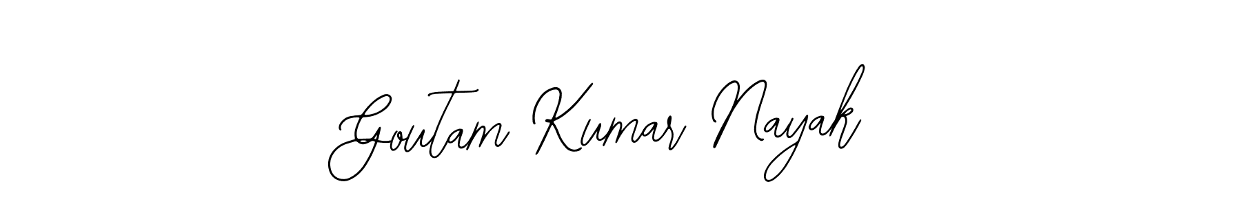 Also You can easily find your signature by using the search form. We will create Goutam Kumar Nayak name handwritten signature images for you free of cost using Bearetta-2O07w sign style. Goutam Kumar Nayak signature style 12 images and pictures png