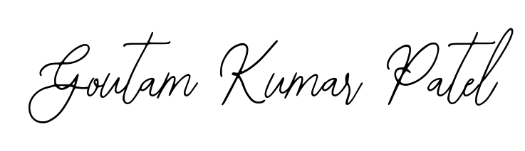 Make a beautiful signature design for name Goutam Kumar Patel. Use this online signature maker to create a handwritten signature for free. Goutam Kumar Patel signature style 12 images and pictures png