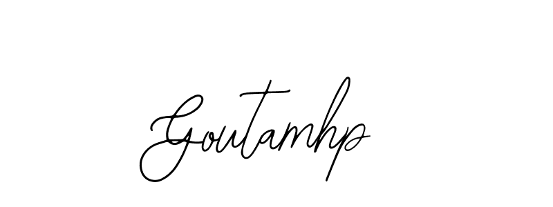 Make a beautiful signature design for name Goutamhp. With this signature (Bearetta-2O07w) style, you can create a handwritten signature for free. Goutamhp signature style 12 images and pictures png