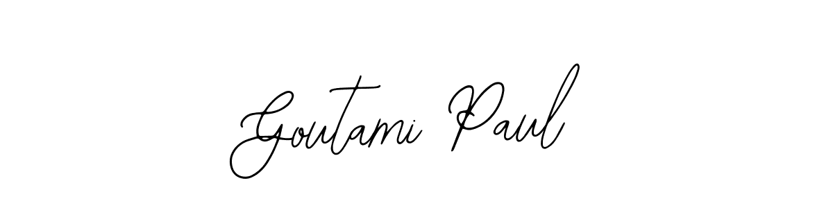 The best way (Bearetta-2O07w) to make a short signature is to pick only two or three words in your name. The name Goutami Paul include a total of six letters. For converting this name. Goutami Paul signature style 12 images and pictures png