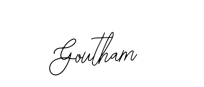 You can use this online signature creator to create a handwritten signature for the name Goutham. This is the best online autograph maker. Goutham signature style 12 images and pictures png