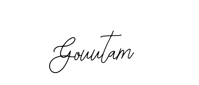 Make a short Gouutam signature style. Manage your documents anywhere anytime using Bearetta-2O07w. Create and add eSignatures, submit forms, share and send files easily. Gouutam signature style 12 images and pictures png