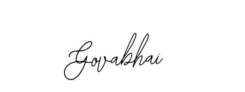 Make a beautiful signature design for name Govabhai. Use this online signature maker to create a handwritten signature for free. Govabhai signature style 12 images and pictures png