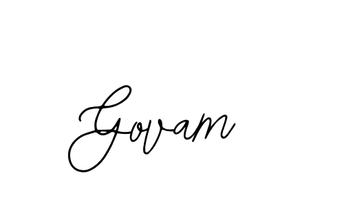 Make a beautiful signature design for name Govam. Use this online signature maker to create a handwritten signature for free. Govam signature style 12 images and pictures png