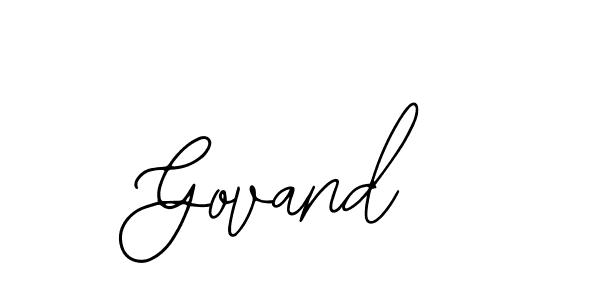 Make a beautiful signature design for name Govand. Use this online signature maker to create a handwritten signature for free. Govand signature style 12 images and pictures png