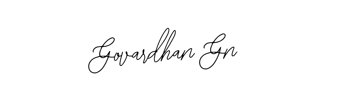 Also we have Govardhan Gn name is the best signature style. Create professional handwritten signature collection using Bearetta-2O07w autograph style. Govardhan Gn signature style 12 images and pictures png