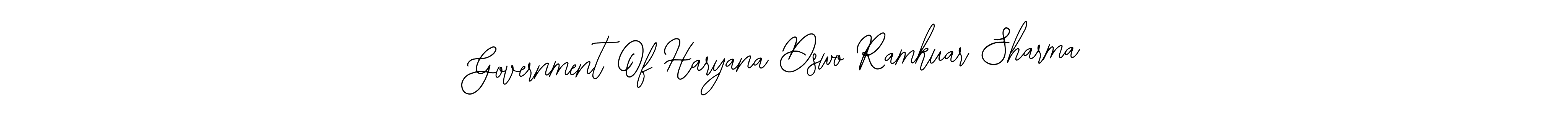 This is the best signature style for the Government Of Haryana Dswo Ramkuar Sharma name. Also you like these signature font (Bearetta-2O07w). Mix name signature. Government Of Haryana Dswo Ramkuar Sharma signature style 12 images and pictures png