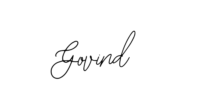 Make a beautiful signature design for name Govind . With this signature (Bearetta-2O07w) style, you can create a handwritten signature for free. Govind  signature style 12 images and pictures png